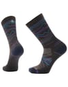 Hike Light Cushion Mountain Range Crew S Chestnut + Smartwool