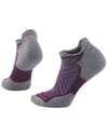 W Run Targeted Cushion Low Ankle S Purple Iris + Smartwool