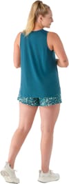Smartwool + W Active Ultralite High Neck Tank Twilight Blue - 3