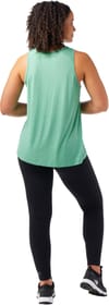Smartwool + W Active Ultralite High Neck Tank Zen Green - 3
