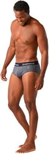 Smartwool + M Active Brief Boxed Medium Gray Heather