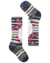Kids' Wintersport Full Cushion Yeti OTC Socks Alpine Blue + Smartwool