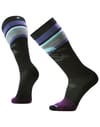 Snowboard Targeted Cushion Mountain Sunrise OTC Socks Black + Smartwool