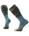 Ski Targeted Cushion Expanding Horizons OTC Socks Winter Moss + Smartwool