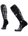 W Ski Full Cushion Ice Blossom OTC Socks Black + Smartwool