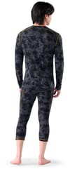 Smartwool + M Classic Thermal Merino Base Layer Crew Boxed Black Tie Dye/Honey Gold - 3
