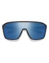 Smith + Boomtown Matte Black Chromapop Polarized Blue Mirror