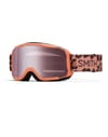 Grom Coral Cheetah Print Ignitor Mirror Antifog + Smith