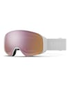 4D Mag S White Vapor Chromapop Everyday Rose Gold Mirror + Smith