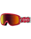 Snowday Jr Crimson Swirled / Red Solx Mirror Antifog + Smith