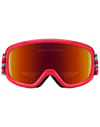 Smith + Snowday Jr Crimson Swirled / Red Solx Mirror Antifog