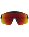 Smith + Momentum Black Chromapop Red Mirror