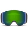 Smith + 4D Mag Black Chromapop Sun Green Mirror - 3
