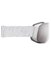 Smith + 4D Mag S White Chunky Knit / Chromapop Sun Platinum Mirror
