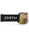 Smith + I/O Mag Xl Black Chromapop Pro Photochromic Gold Mirror
