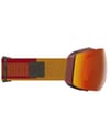 Smith + As Io Mag Ironwood / Chromapop Everyday Red Mirror