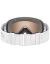 Smith + I/O Mag S White Chunky Knit Chromapop Pro Photochromic Gold Mirror - 4