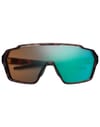 Smith + Shift Mag Matte Tortoise ChromaPop Photochromic Brown Opal Mirror