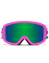 Smith + Snowday Vivid Pink Hearts Green Sol-X Mirror