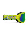 Smith + Snowday Jr Electric Lime Slime / Green Sol-X Mirror Antifog - 4