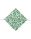 Printed Breathable Quick Dry Bandana Green Pt + Snow Peak