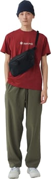 Snow Peak + Ecopak Waist Bag Black