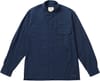 Takibi Light Ripstop Shirt Navy + Snow Peak