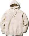 Recycled Cotton Pullover Hoodie Oatmeal + Snow Peak