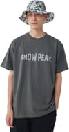Snow Peak + Recycled Cotton Dyed T-Shirt Sp Charcoal