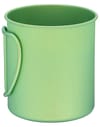 Snow Peak + Titanium Single Wall 450 Mug Green - 3