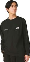 Snow Peak + MofM Satoyama Long Sleeve T-Shirt Black - 4