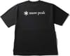 Snow Peak + NSD Logo T-Shirt Black - 3