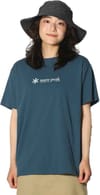 Snow Peak + Soft Cotton Logo Short Sleeve T-Shirt Blue