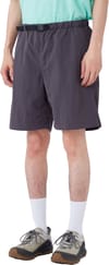 Snow Peak + Nylon Washer Shorts Charcoal
