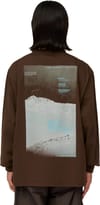 Snow Peak + Campscape LS T-Shirt Brown - 3