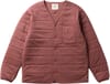 Flexible Insulated Cardigan W Light Brown + Snow Peak