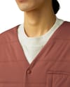 Snow Peak + Flexible Insulated Cardigan W Light Brown - 6