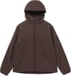 Flexible Insulated ZIP Parka Dark Brown + Snow Peak