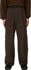 Snow Peak + Nylon Double Rip Pants Dark Brown