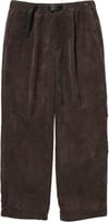 Technical Corduroy Pants Dark Brown + Snow Peak
