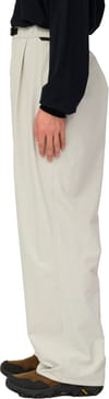 Snow Peak + Water-Repellent Stretch Relaxed Pants Dark Brown - 3