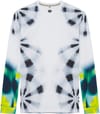 LS Printed Tech T White/Green Kaleidoscope + Soar