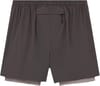 Soar + Dual Run Shorts Silver Grey/Warm Grey