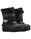 Sorel + Childrens Snow Commander™ Boot Black Charcoal - 3