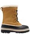 Big Kids Caribou WP Caribou Buff Black + Sorel