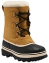 Sorel + Big Kids Caribou WP Caribou Buff Black - 5