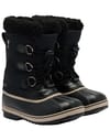 Sorel + Big Kids Yoot Pac Nylon WP Black Black - 7