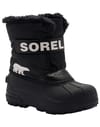 Sorel + Little Kids Snow Commander Black Sea Salt - 3