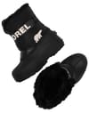 Sorel + Little Kids Snow Commander Black Sea Salt - 8