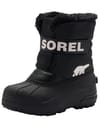 Sorel + Little Kids Snow Commander Black Sea Salt - 9